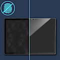 Miniatyrbillede 4 af 4: Microsoft Surface Book 3 15 Skærmfilm Faset Anti-Fingerprint Transparent White