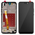 Pikkukuva 2 / 4: LCD-taktil näyttö - Huawei - P20 Lite - Karkaistu lasi - 5,5 tuumaa - Yhteensopiva Androidin kanssa Svart