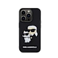 Miniatyrbillede 3 af 5: 3D Coque Karl Choupette til iPhone 14 Pro Elegant Beskyttelse Karl Lagerfeld Sort Svart