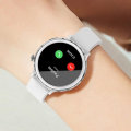 Miniatyrbillede 3 af 5: Bluetooth Connected Watch Sundhedsovervågning Opkaldsstyring Musik LinQ Silver Dial Grå