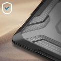Miniatyrbillede 3 af 6: Bumper Case til MacBook Pro 13" 2022 og 2020 - SUPCASE - Unicorn Beetle - Stødsikker - Gennemsigtig sort Transparent
