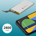 Miniatyrbillede 3 af 4: Google Pixel 4 internt batteri 2800mAh kompatibel erstatter GO2Ol-B hvid