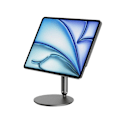 Miniatyrbild 2 av 5: Supportbyrå iPad Air 11' 2024 / 10.9' 2022 i aluminium roterande wiwu grå