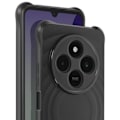 Pikkukuva 3 / 3: Samsung Galaxy A16 - 3D aallot teksturoitu silikoninen iskunkestävä kuori - Musta