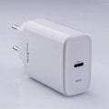 Miniatyrbillede 1 af 5: USB-C Oplader 30W PD QC Ultra Hurtig Maxlife Hvid Vit