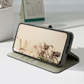 Miniatyrbillede 4 af 6: Cover til Blackview A96 - AVIZAR - Pung og stativ - Sort Svart