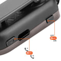Miniatyrbillede 4 af 5: Bluetooth Øreprop Clip Retrækbar Kable Autonomi 20t LED Skærm LinQ Sort Svart