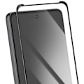 Miniatyrbillede 2 af 5: Temperet glas til Motorola Moto G75, ridsefrit, holdbart, sort Svart