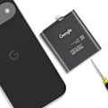 Miniatyrbild 3 av 4: Internbatteri för Google Pixel 9 4700mAh modell GVYZ7 Google Svart Svart