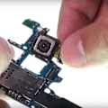 Miniatyrbillede 3 af 4: Bagkamera - Samsung - Galaxy A8 - Udskiftning - 100% Kompatibel - Integreret forbindelsessløjfe Svart