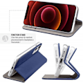 Miniatyrbillede 3 af 3: Folio-etui til Samsung Galaxy A13 5G / A04S Magnetisk stativ Funktion Jaym Blue Blå