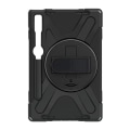 Miniatyrbillede 1 af 5: Stødsikker taske til Lenovo Tab P11 Pro Gen2 - AVIZAR - Sort - Hybrid med skulderrem Svart