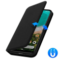Miniatyrbillede 4 af 4: Housse - AVIZAR - Xiaomi Mi A3 - Folio Wallet Case - Øko-læder Sort - Støttefunktion Svart