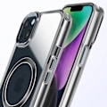 Pikkukuva 4 / 6: MagSafe-kuori iPhone 14:lle ja 13:lle, Musta Lasi Takana Svart