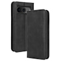 Miniatyrbillede 1 af 4: Google Pixel 8-etui, stødsikker TPU-pung-etui [Magnetisk] [Kortholder] [Standfunktion] (sort) RU56