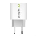Miniatyrbillede 2 af 5: USB C Power Delivery 20W Vegglader Mayaxess Hvid Vit