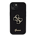 Pikkukuva 1 / 6: iPhone 13 Glitter-kuori metallilogolla Guess Musta Svart