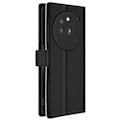 Miniatyrbillede 1 af 5: Etui til Nothing Phone 3a Pro Punge med Magnetisk Klap Sort Svart