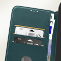 Pikkukuva 3 / 5: Kotelo Motorola Moto G54 Lompakkoteline Series Binfen Väri Tumman Vihreä Grön