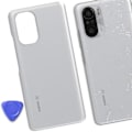 Miniatyrbillede 4 af 4: Udskiftningsglas bagtil til Xiaomi Mi 11i White Vit