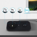 Pikkukuva 3 / 4: 4-in-1 Latausasema - Akashi - Musta - USB-C, Lightning, Micro-USB - QI - Nopea lataus Svart
