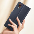 Miniatyrbillede 4 af 5: Etui til Samsung Galaxy Xcover 7 - AVIZAR - Wallet Flip og Video Support - Midnight Blue Blå