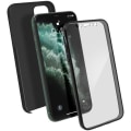 Miniatyrbillede 1 af 4: Coque - iPhone - 11 Pro Max - Fuld beskyttelse - Stiv og blød - Sort Svart