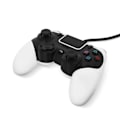 Miniatyrbillede 2 af 4: Gamepad - LinQ - PS4/PC - Kablet - Vibration - Sixaxis - Sort Hvid Svart vit