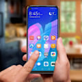 Miniatyrbillede 4 af 4: Filmem Huawei P40 Lite 9H Akashi Transparent hærdet glas med sort kant Sort