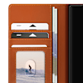 Pikkukuva 5 / 6: Samsung Galaxy S23 Ultra Suojakuori Irrotettava Mayaxess Ruskea kastanj