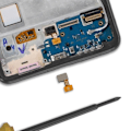 Miniatyrbillede 4 af 4: Digitale fingeraftrykslæser til Samsung Galaxy A53 og A35 Original Samsung Sort Svart