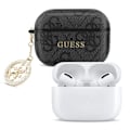 Miniatyrbild 4 av 5: Skydd för AirPods Pro 2 med Elegant Charm Design Guess Svart