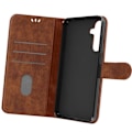 Pikkukuva 2 / 6: Tiger Case for Samsung A25 5G - AVIZAR - Video Support Wallet - Ruskea - Puolijäykkä kuori - Sileä kastanj