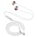 Miniatyrbild 2 av 5: USB-C trådbundna hörlurar - LINQ - In-ear - Integrerad mikrofon - 1,2 m - Vit Vit