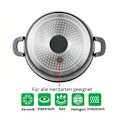 Miniatyrbillede 4 af 4: 2,4 - 4,5 - 6 L Grydesæt Suppe Gryde Non-Stick stegegryde Støbt aluminium