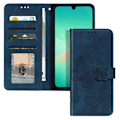 Pikkukuva 1 / 5: Samsung Galaxy A26: Butterfly Case, Wallet, and Video Stand, Blue Blå