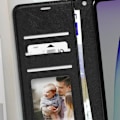 Miniatyrbillede 3 af 5: Étui til Xiaomi Redmi 14C Pung med Håndledsrem Mayaxess Sort Svart