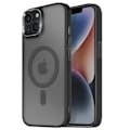 Pikkukuva 1 / 6: MagSafe-kuori iPhone 14 Matte Frosted Musta Reuna Svart