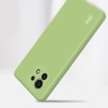Miniatyrbild 4 av 4: Xiaomi Mi 11 Imak Thin Lättviktsresistent flexibel silikongelfodral - Grön Grön