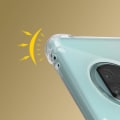 Miniatyrbild 4 av 4: Telefonfodral - AVIZAR - Xiaomi Mi 10T Lite - Flexibelt - Stötabsorberande - Transparent Vit Vit