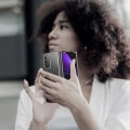 Miniatyrbillede 4 af 4: Samsung Galaxy Z Fold 2 Beskyttelse Stiv Tynd Lys Krystal Gennemsigtig Hvid