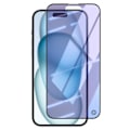 Miniatyrbillede 1 af 5: Skærmbeskytter til iPhone 15 Plus Fleksibelt Glas Unbreakable Anti UV Force Glass Sort Svart