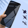 Pikkukuva 3 / 6: Karkaistu lasi Samsung Galaxy A35 5G:lle - Näytönsuoja - 9H Kovuus - Naarmuuntumaton - Läpinäkyvä Svart