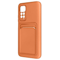 Pikkukuva 1 / 5: Xiaomi Redmi Note 11 ja 11s kotelo, pehmeä silikonikorttipidike Forcell Rose Gold Rose guld