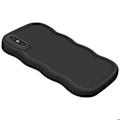 Pikkukuva 4 / 5: iPhone X ja XS silikoninen iskunkestävä Candy-sarjan suojakotelo musta Svart