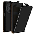 Miniatyrbillede 1 af 5: Hus til vertikal klap for Xiaomi Redmi 14C med kortlomme i sort Svart