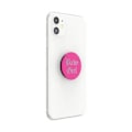 Miniatyrbillede 4 af 4: Pop Grip til smartphones Standard Design Baby Girl PopSockets Sort Rosa