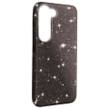 Pikkukuva 2 / 4: Glitter kotelo Samsung Galaxy S23 Plus puolijäykkään Spark Case mustalle