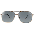 Miniatyrbillede 2 af 5: Aviator Solbriller CV3062 Mørke UV400 Sort / Guld Svart