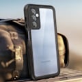 Miniatyrbillede 4 af 6: IP68 vandtæt etui til Samsung Galaxy A25 5G - REDPEPPER - Fuld beskyttelse - Sort Transparent